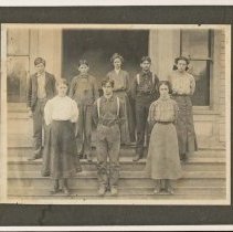 Fall City High School 1906, Perry Burns and Jesse Kelley